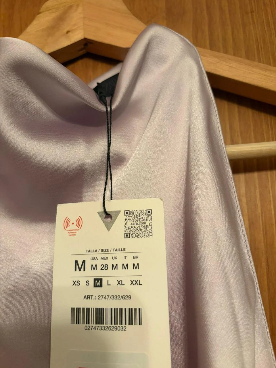 Zara Satijn Midi Jurk – photo 3